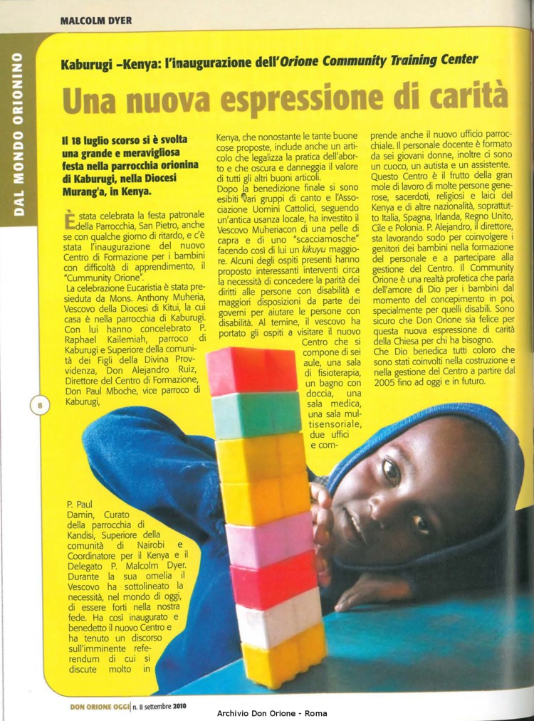 Don Orione oggi, 2010, 08, pagina 8