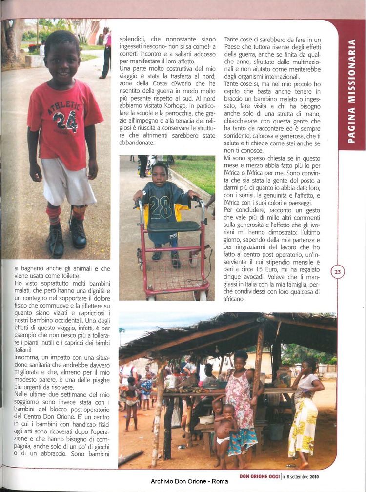 Don Orione oggi, 2010, 08, pagina 23
