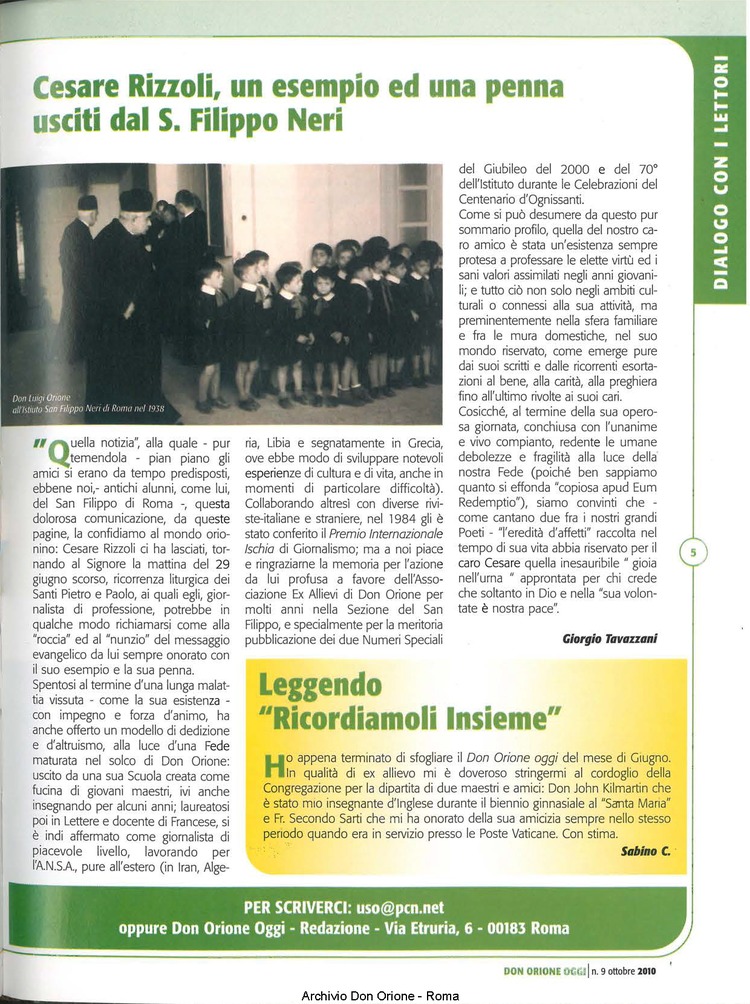 Don Orione oggi, 2010, 09, pagina 5