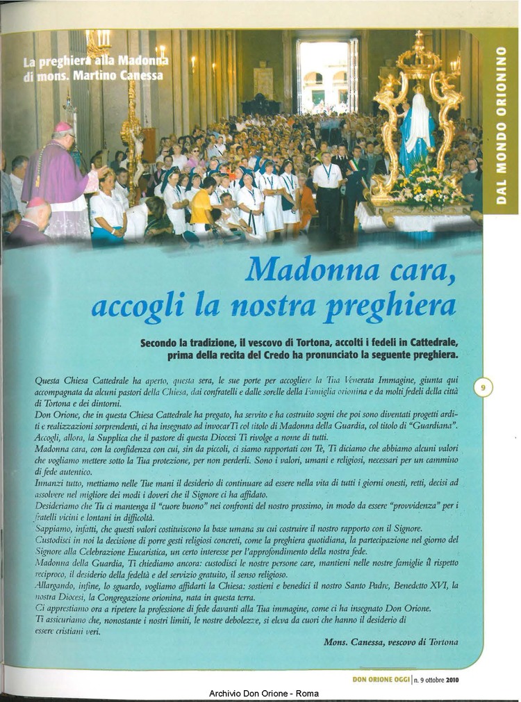 Don Orione oggi, 2010, 09, pagina 9