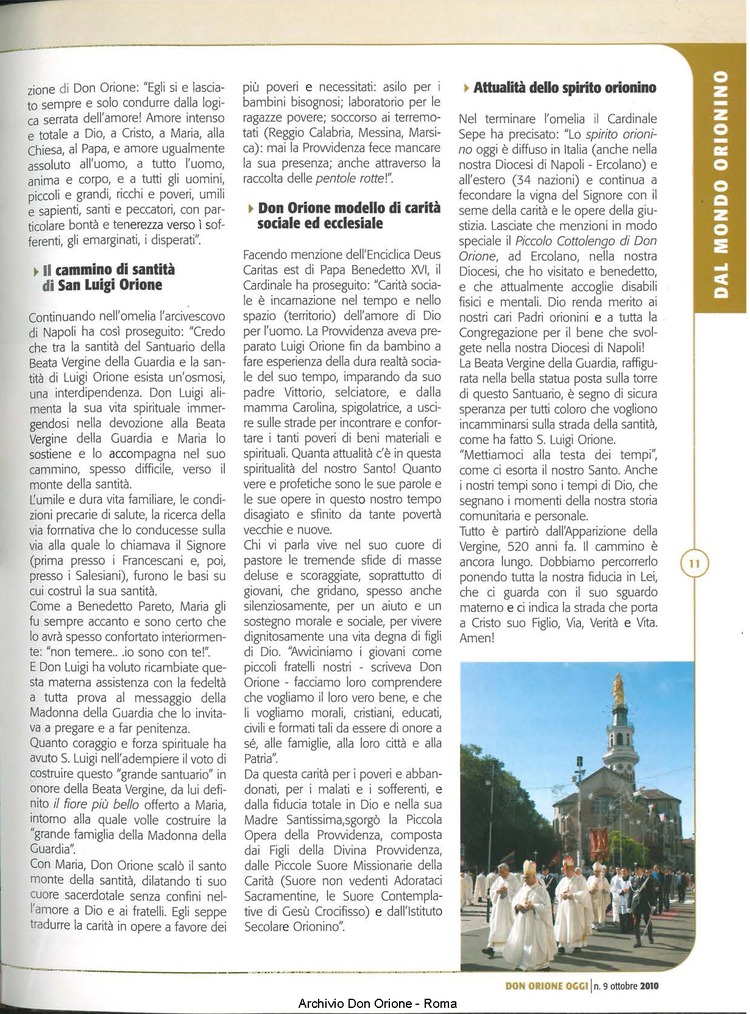 Don Orione oggi, 2010, 09, pagina 11
