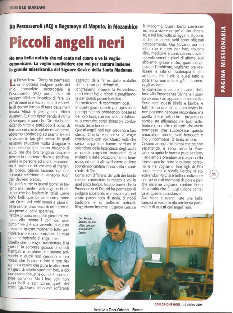 Don Orione oggi, 2010, 09, pagina 23
