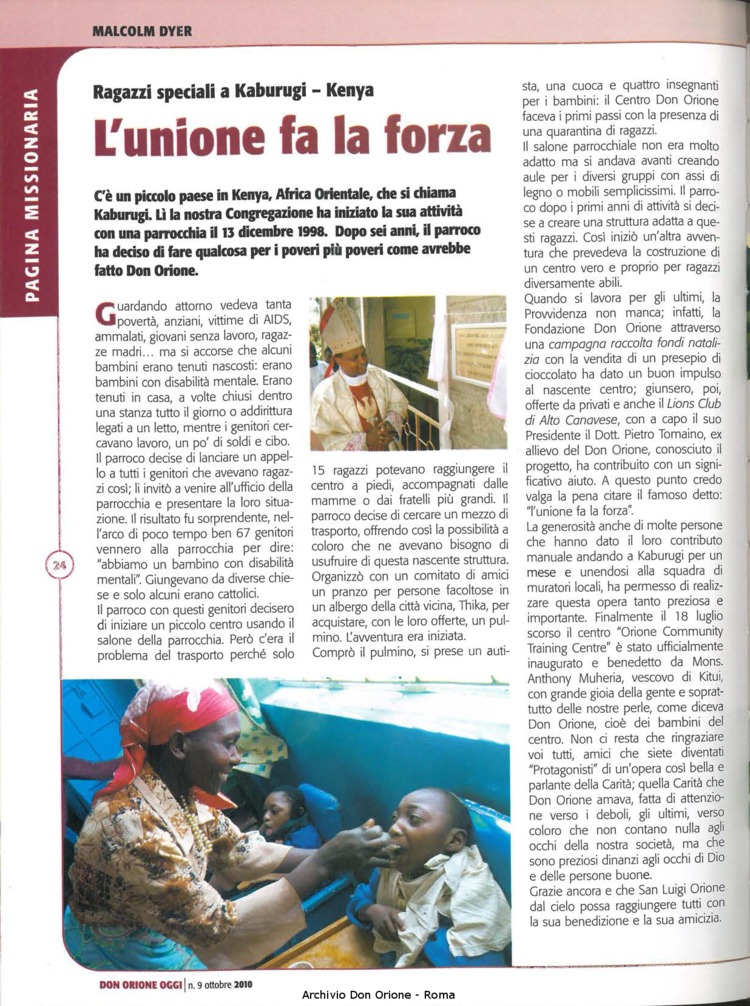 Don Orione oggi, 2010, 09, pagina 24