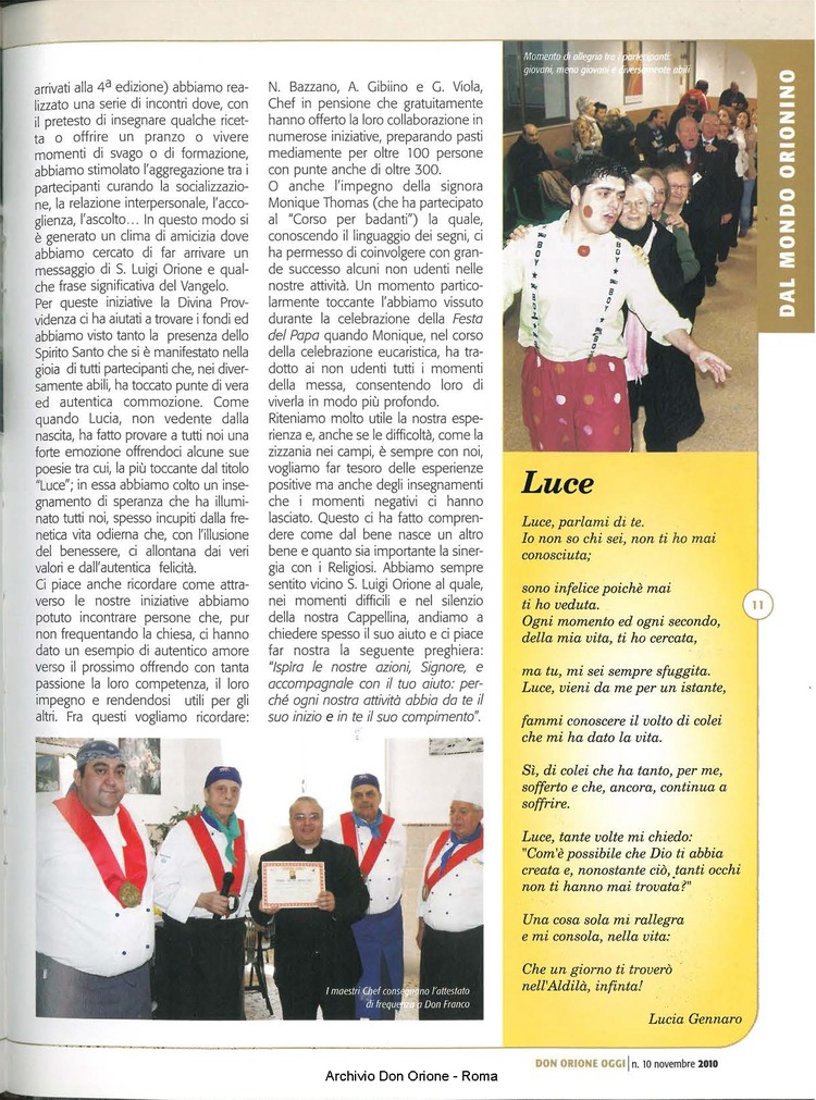 Don Orione oggi, 2010, 10, pagina 11