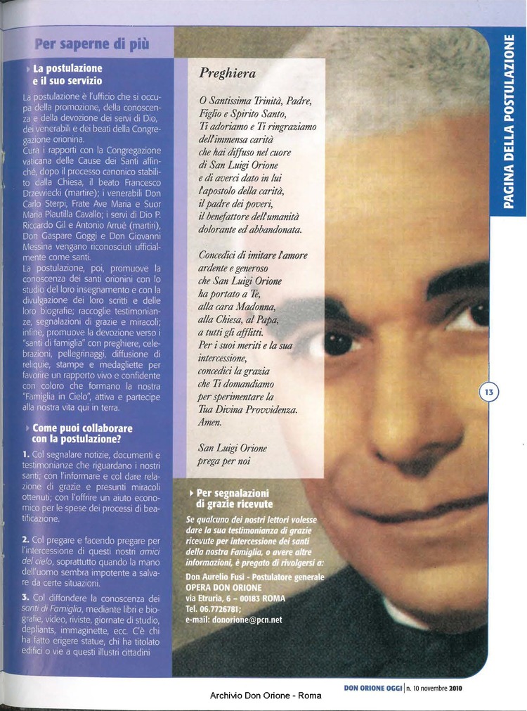 Don Orione oggi, 2010, 10, pagina 13