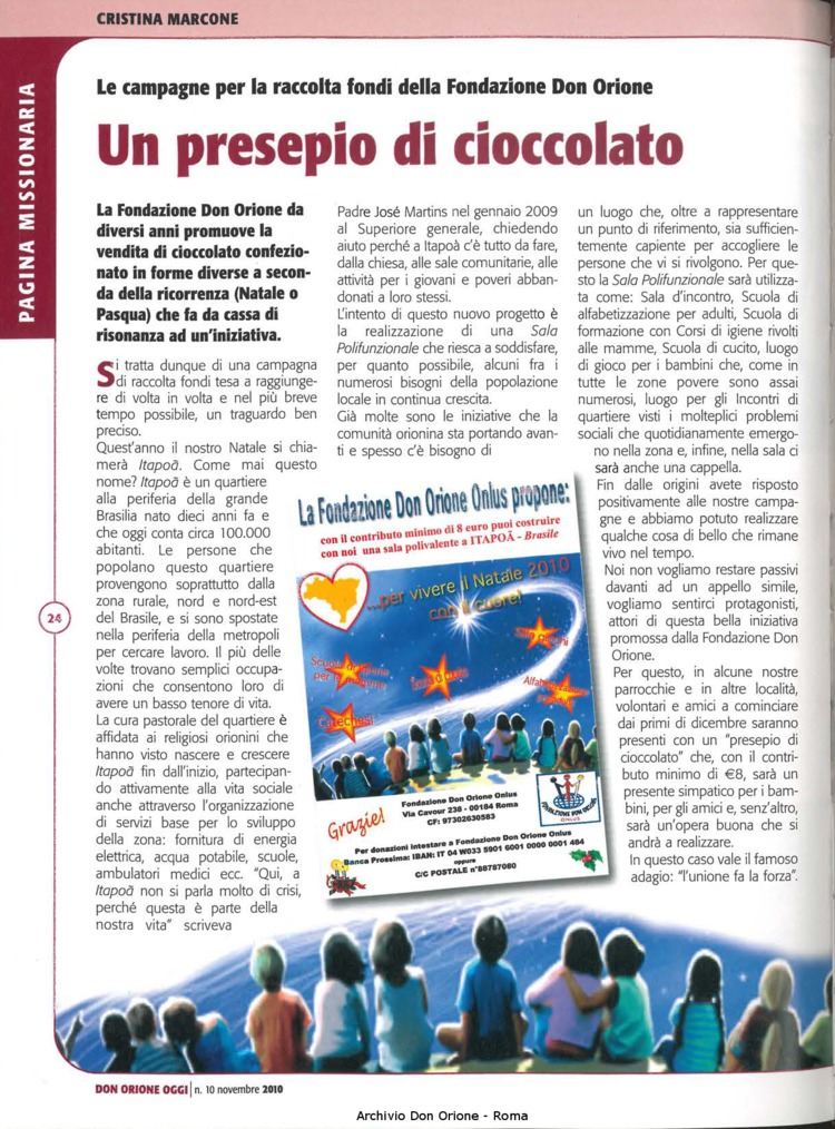 Don Orione oggi, 2010, 10, pagina 24