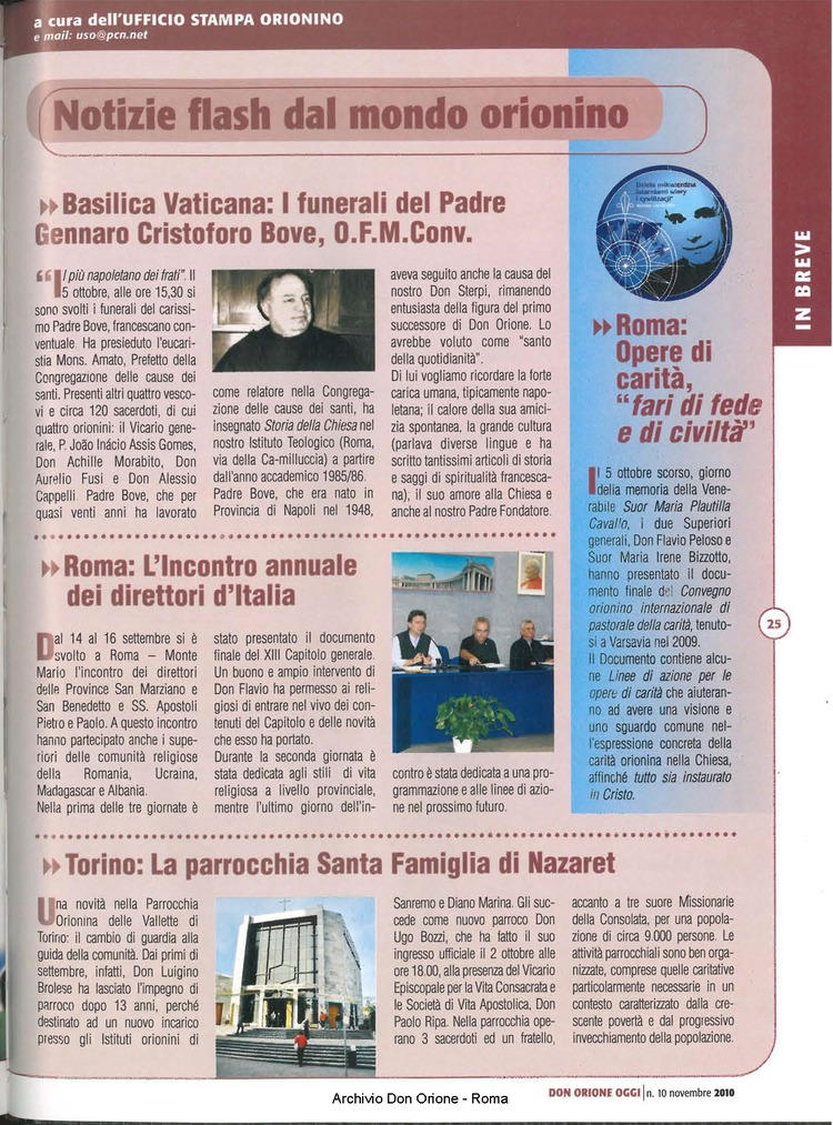 Don Orione oggi, 2010, 10, pagina 25