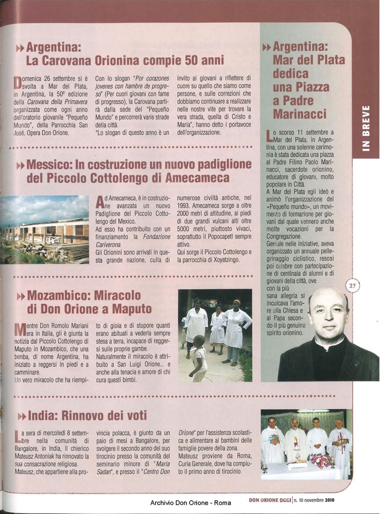 Don Orione oggi, 2010, 10, pagina 27