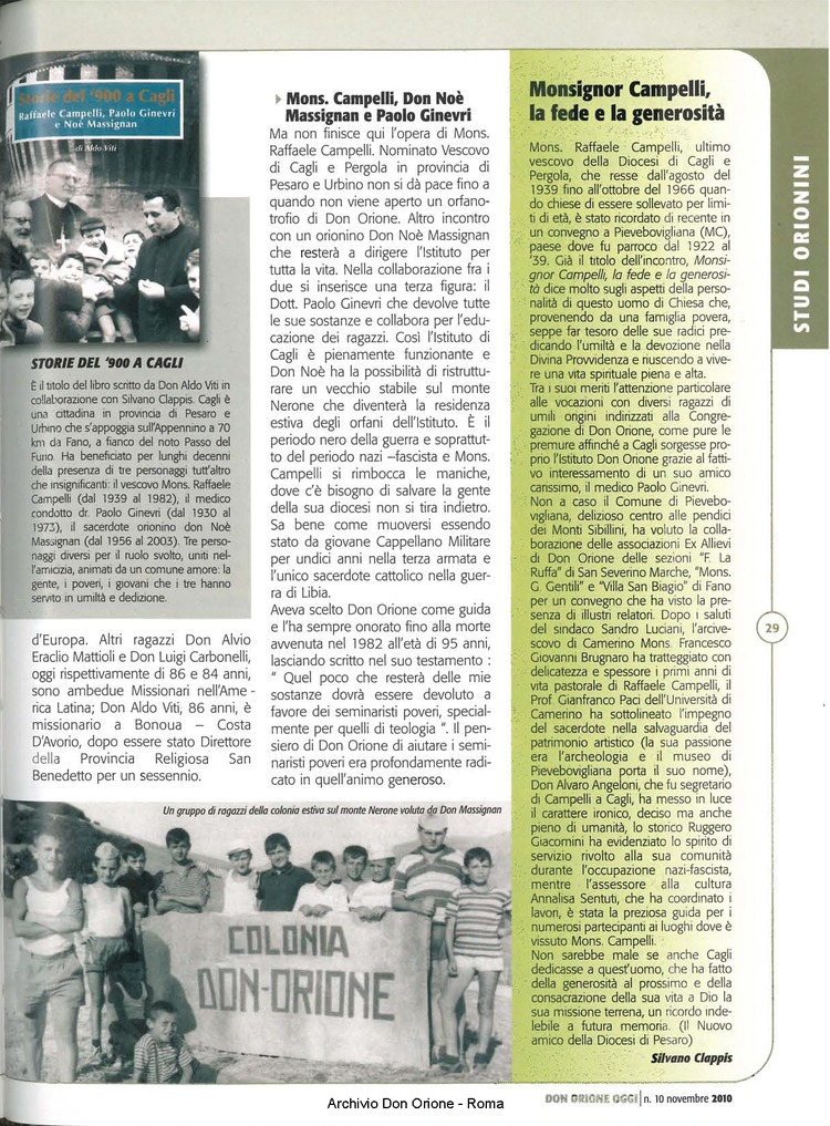Don Orione oggi, 2010, 10, pagina 29