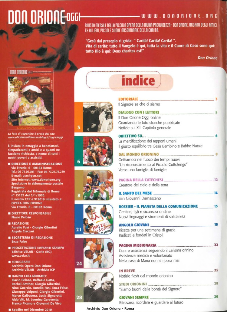 Don Orione oggi, 2010, 11, pagina 2