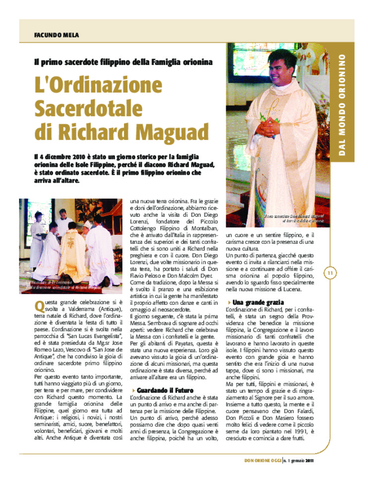 Don Orione oggi, 2011, 01, pagina 11