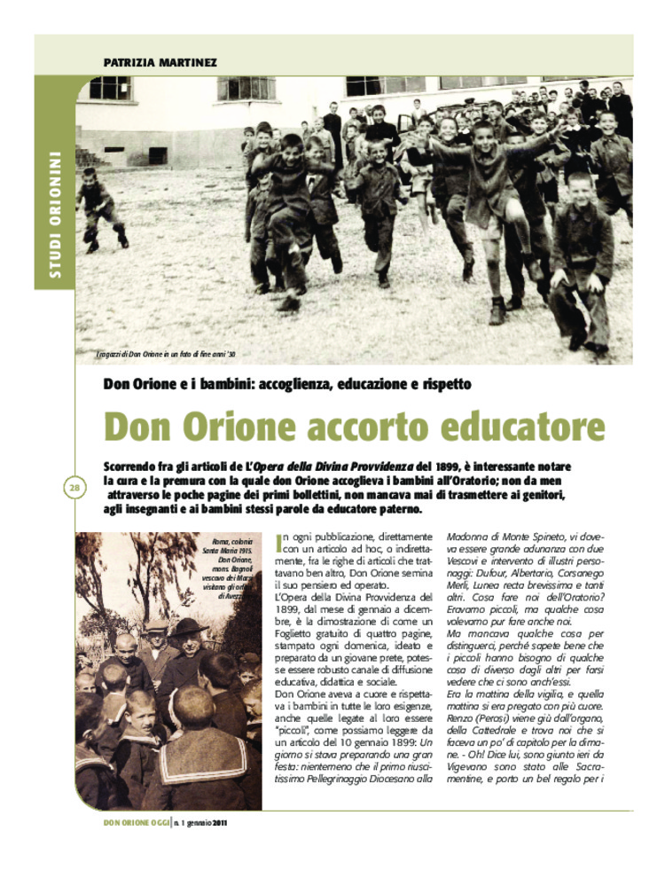 Don Orione oggi, 2011, 01, pagina 28