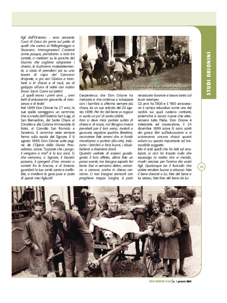 Don Orione oggi, 2011, 01, pagina 29