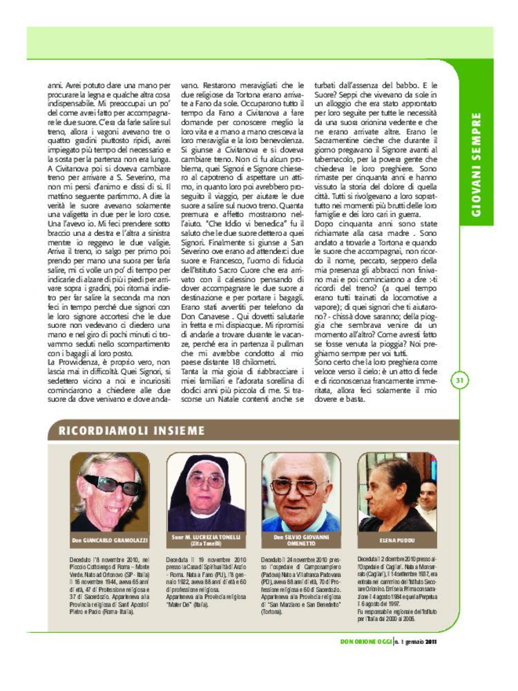 Don Orione oggi, 2011, 01, pagina 31