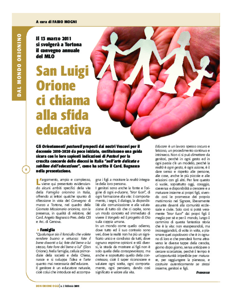 Don Orione oggi, 2011, 02, pagina 8