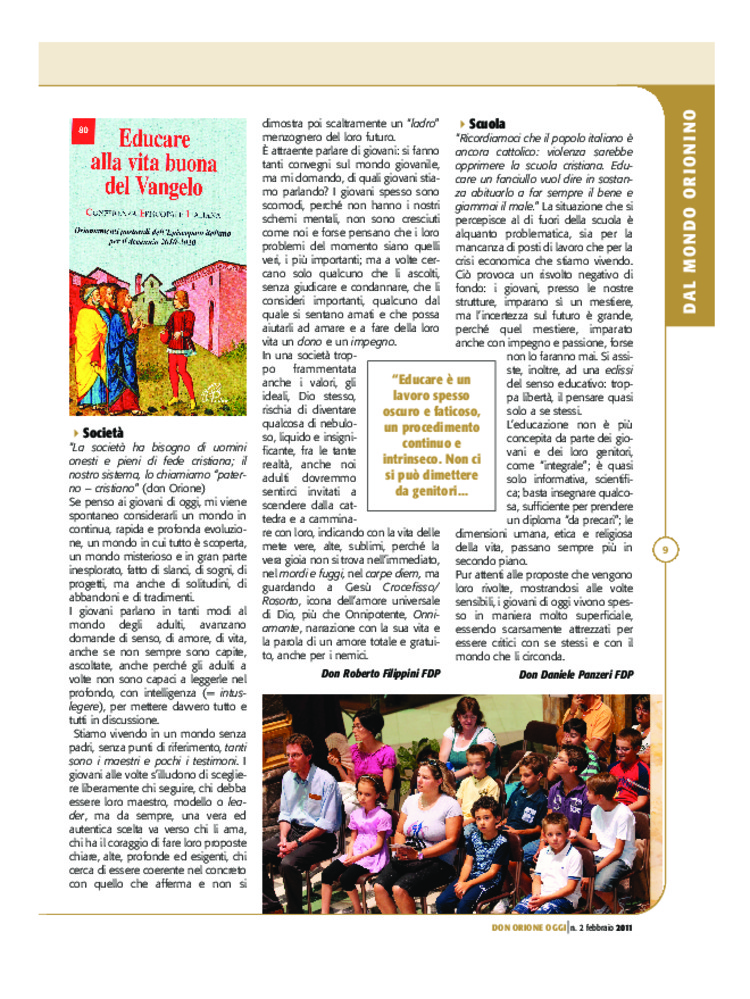 Don Orione oggi, 2011, 02, pagina 9
