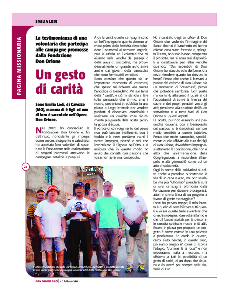 Don Orione oggi, 2011, 02, pagina 24