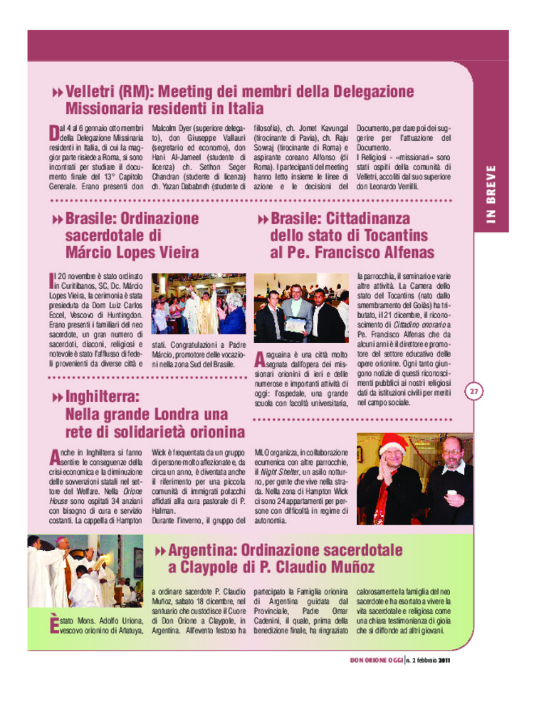 Don Orione oggi, 2011, 02, pagina 27
