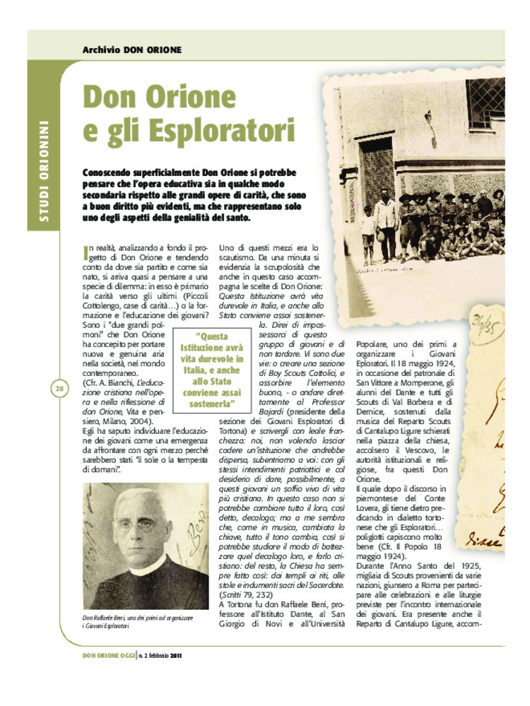Don Orione oggi, 2011, 02, pagina 28