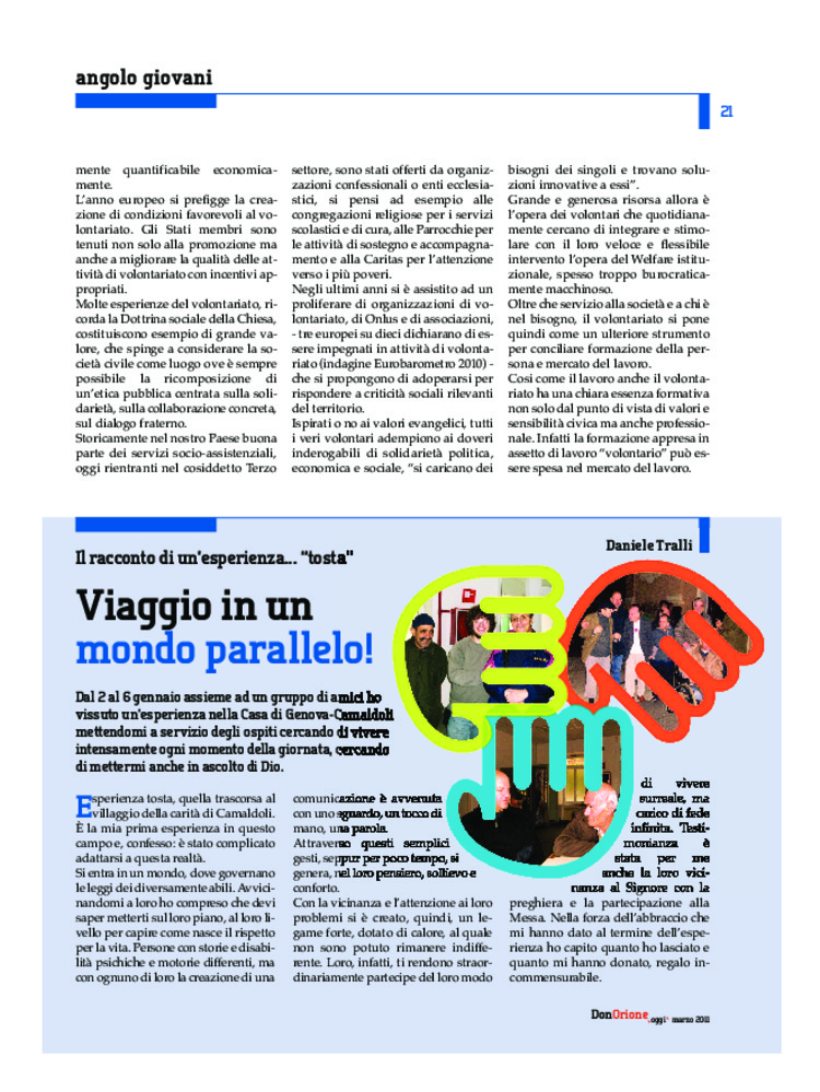 Don Orione oggi, 2011, 03, pagina 21