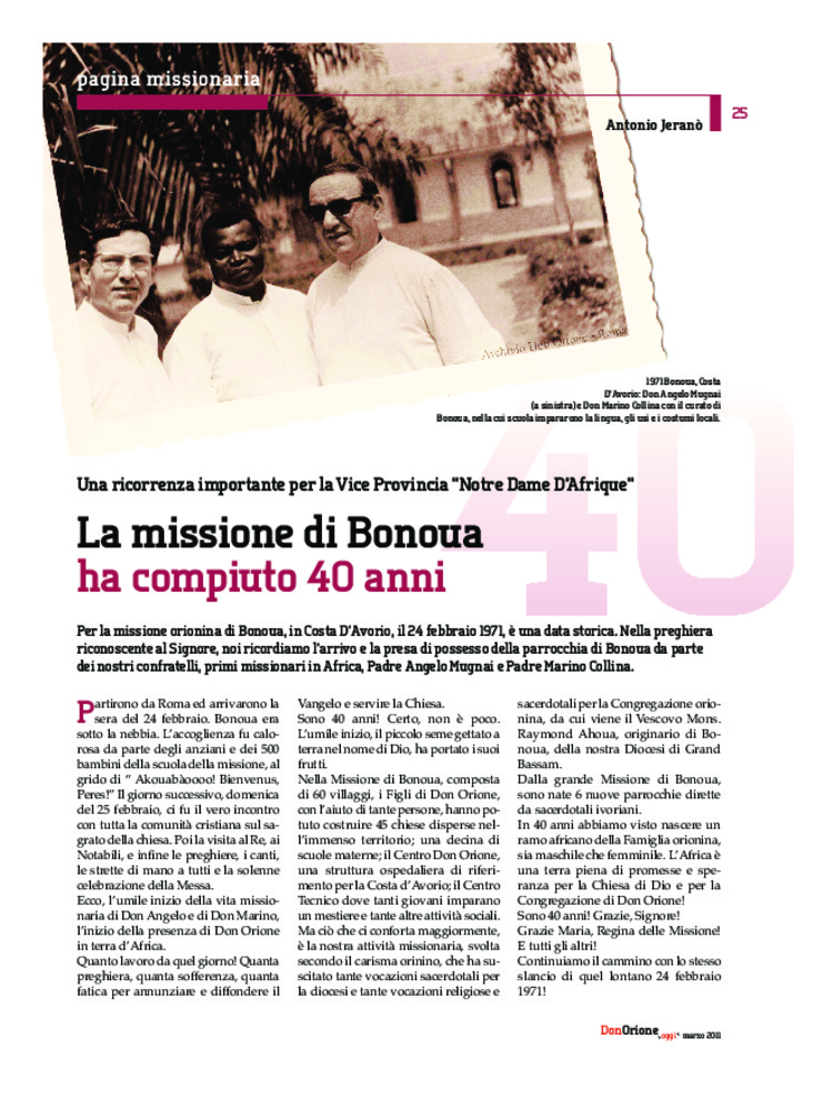 Don Orione oggi, 2011, 03, pagina 25