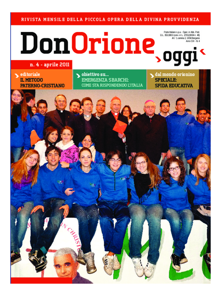 Don Orione oggi, 2011, 04, pagina 1