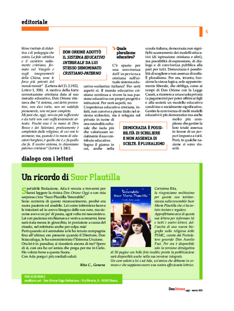 Don Orione oggi, 2011, 04, pagina 5