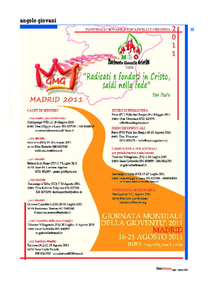 Don Orione oggi, 2011, 04, pagina 19