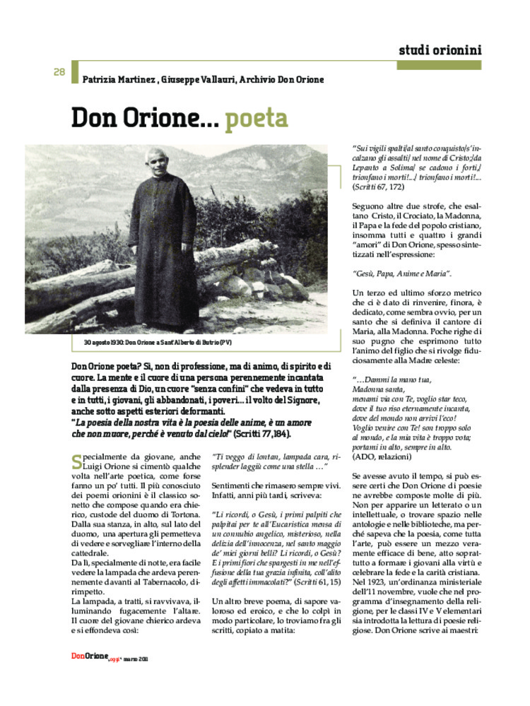 Don Orione oggi, 2011, 04, pagina 28