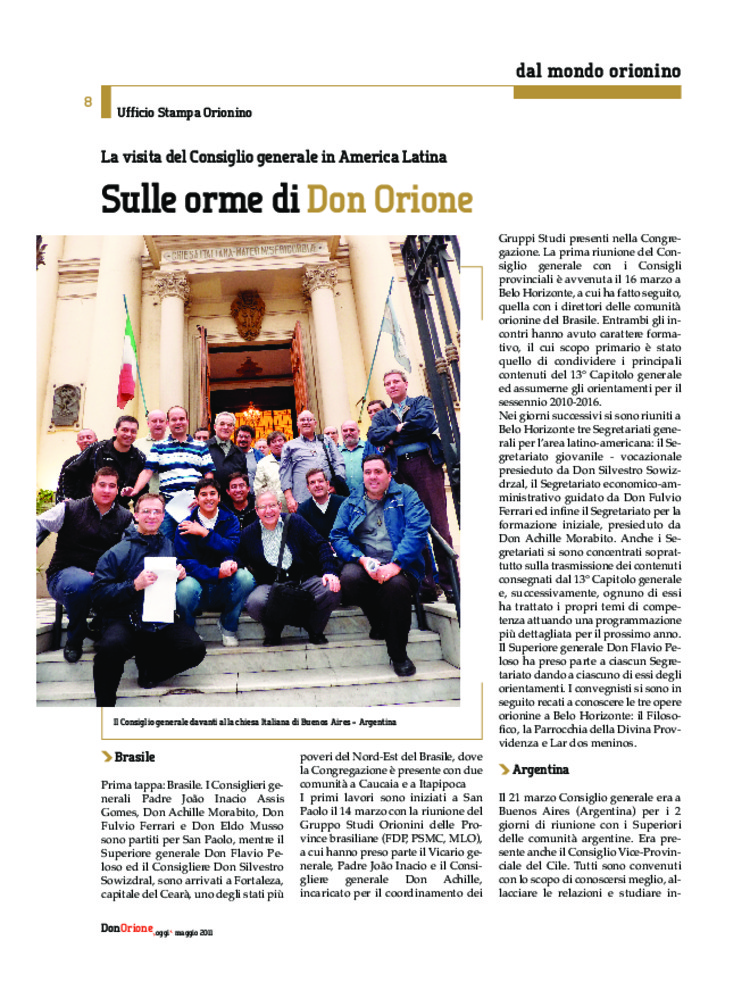 Don Orione oggi, 2011, 05, pagina 8