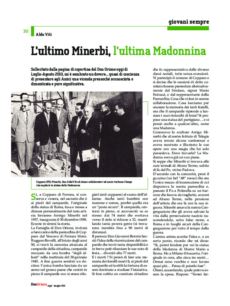 Don Orione oggi, 2011, 05, pagina 30