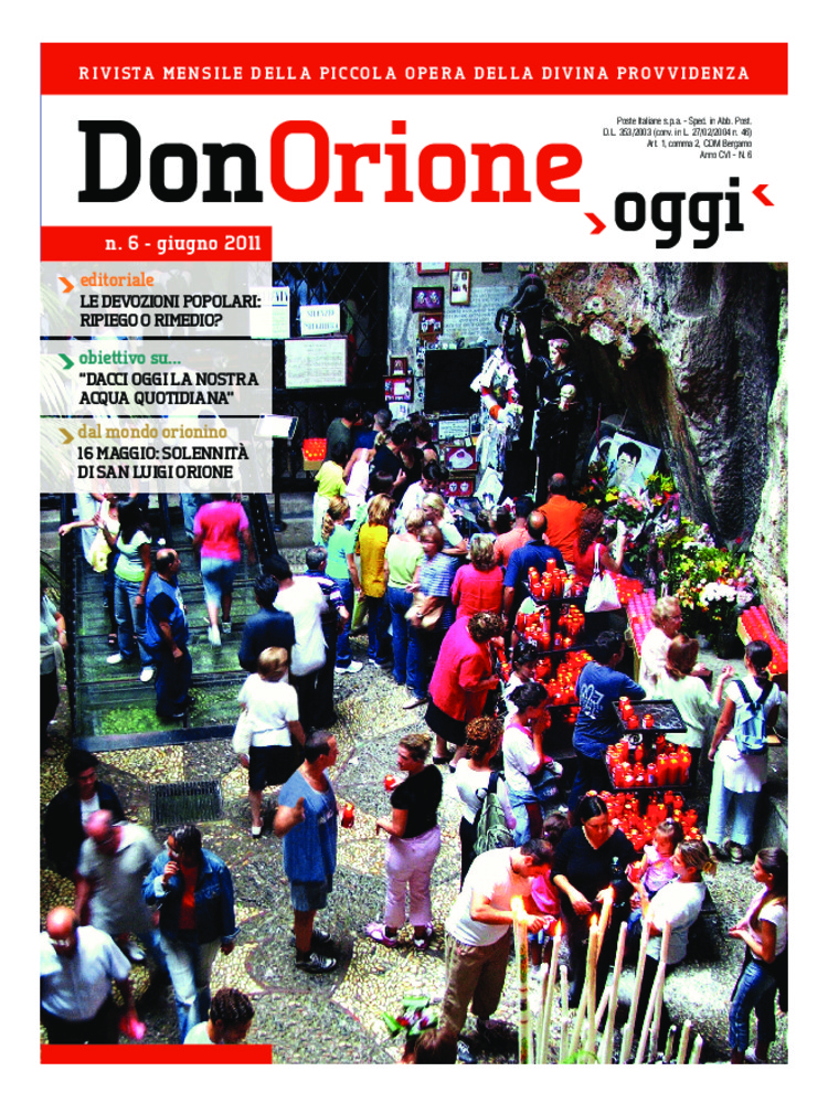 Don Orione oggi, 2011, 06, pagina 1