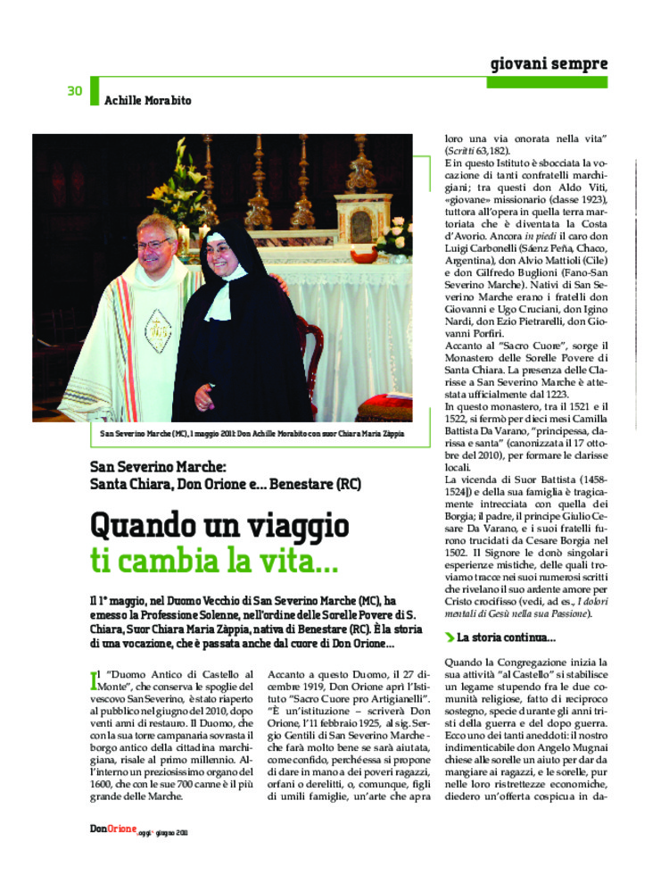 Don Orione oggi, 2011, 06, pagina 30