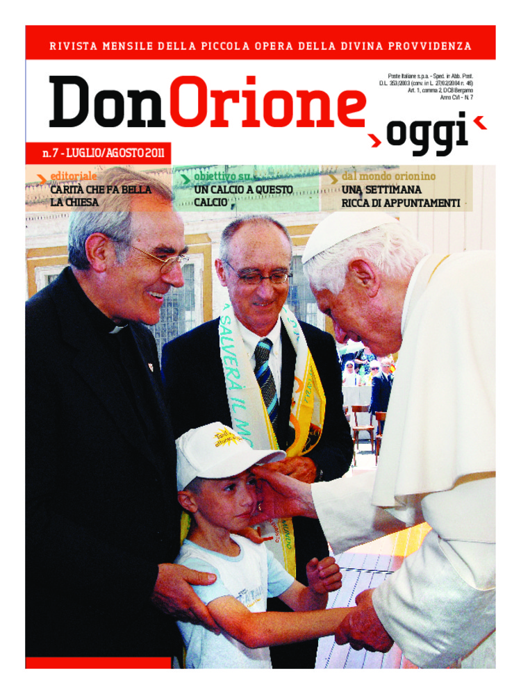 Don Orione oggi, 2011, 07, pagina 1