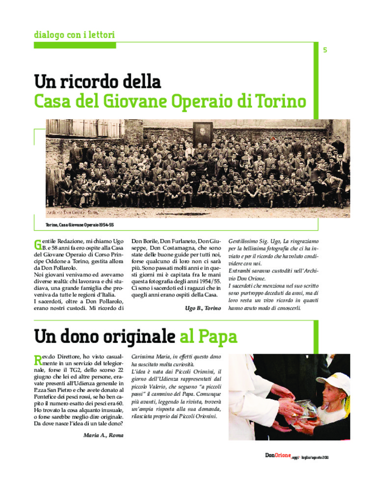 Don Orione oggi, 2011, 07, pagina 5