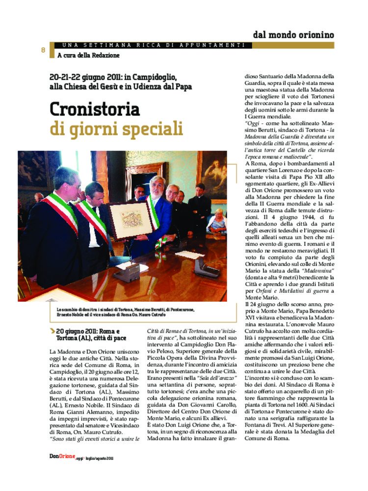 Don Orione oggi, 2011, 07, pagina 8