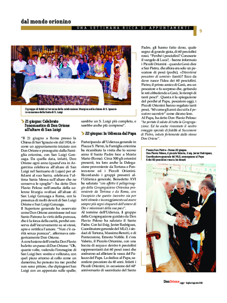 Don Orione oggi, 2011, 07, pagina 9