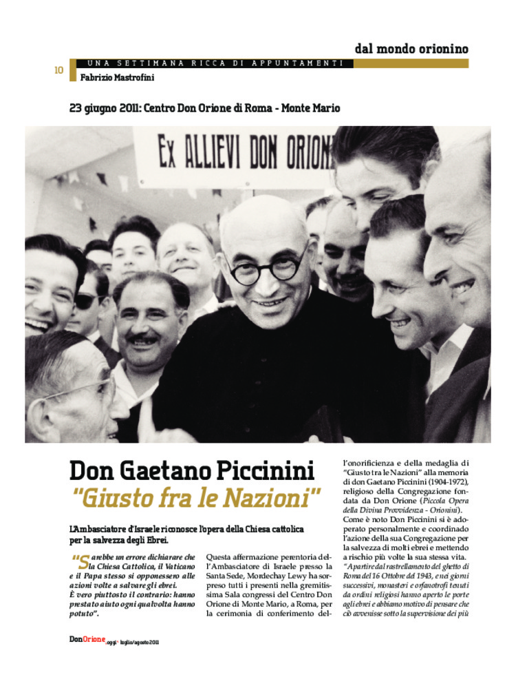 Don Orione oggi, 2011, 07, pagina 10