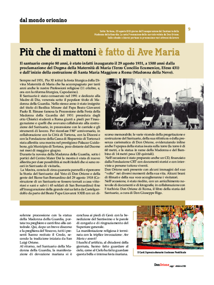 Don Orione oggi, 2011, 08, pagina 9