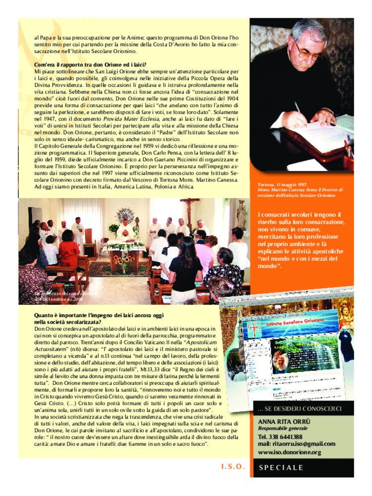 Don Orione oggi, 2011, 08, pagina 17