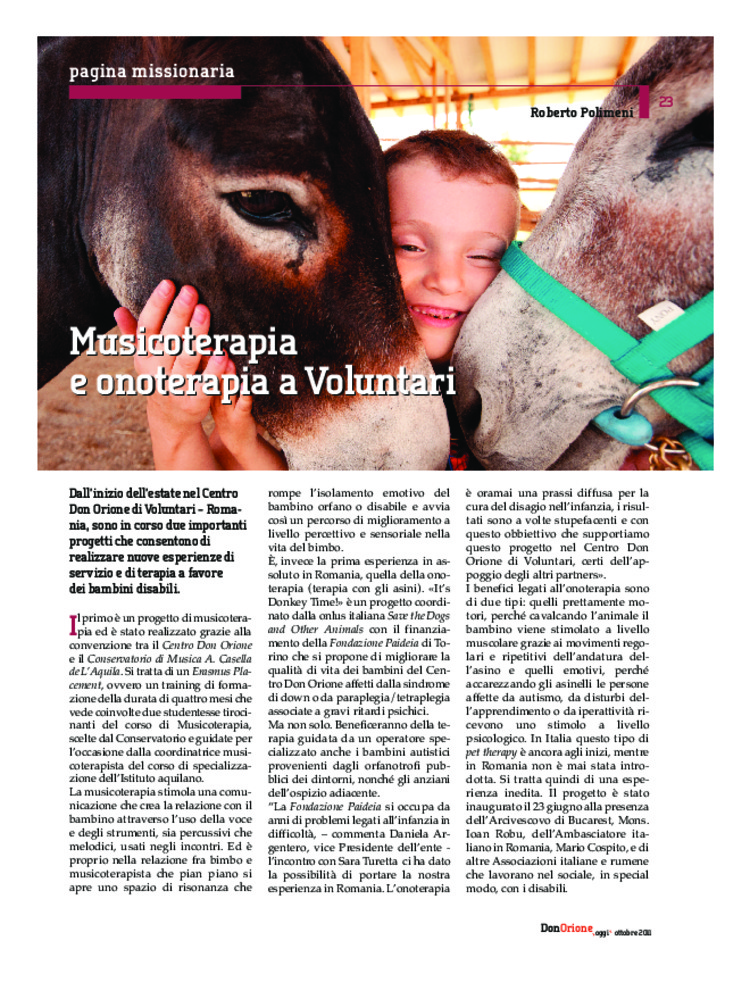 Don Orione oggi, 2011, 08, pagina 23