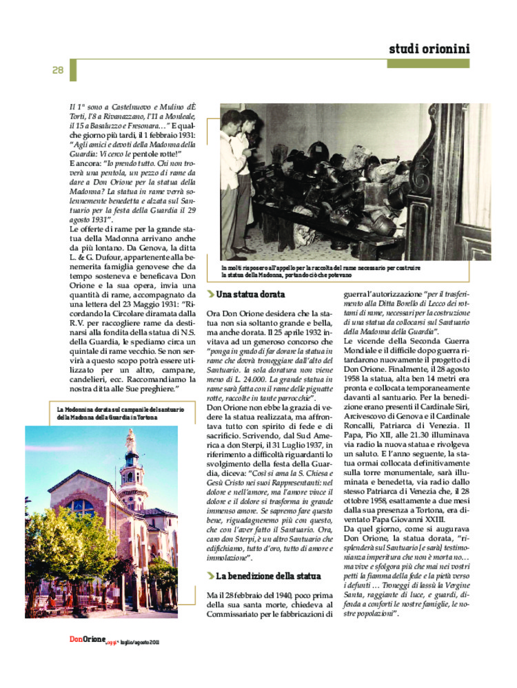 Don Orione oggi, 2011, 08, pagina 28