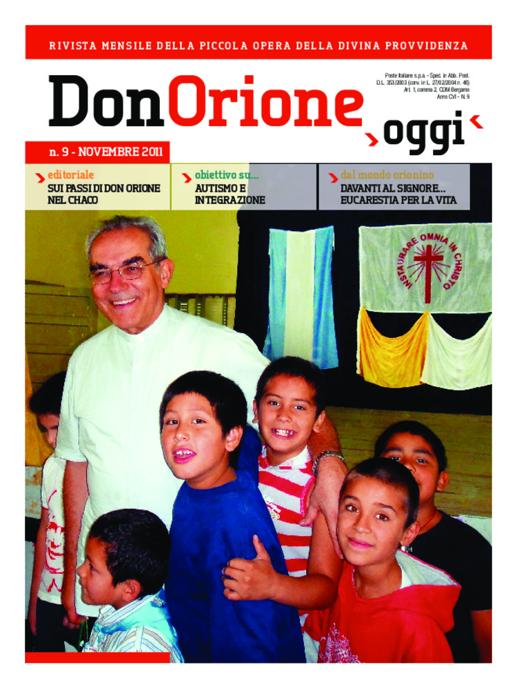 Don Orione oggi, 2011, 09, pagina 1