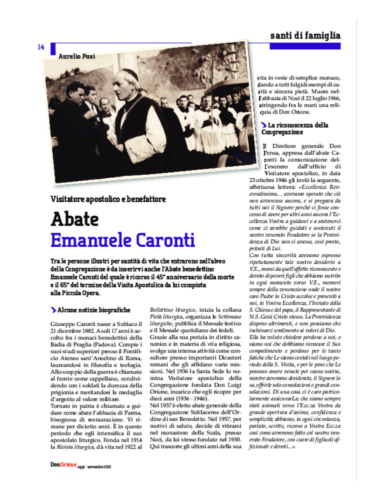 Don Orione oggi, 2011, 09, pagina 14