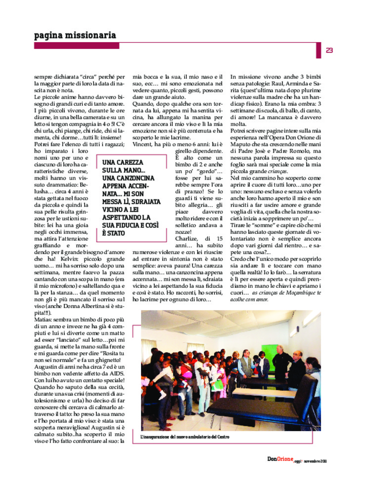 Don Orione oggi, 2011, 09, pagina 23