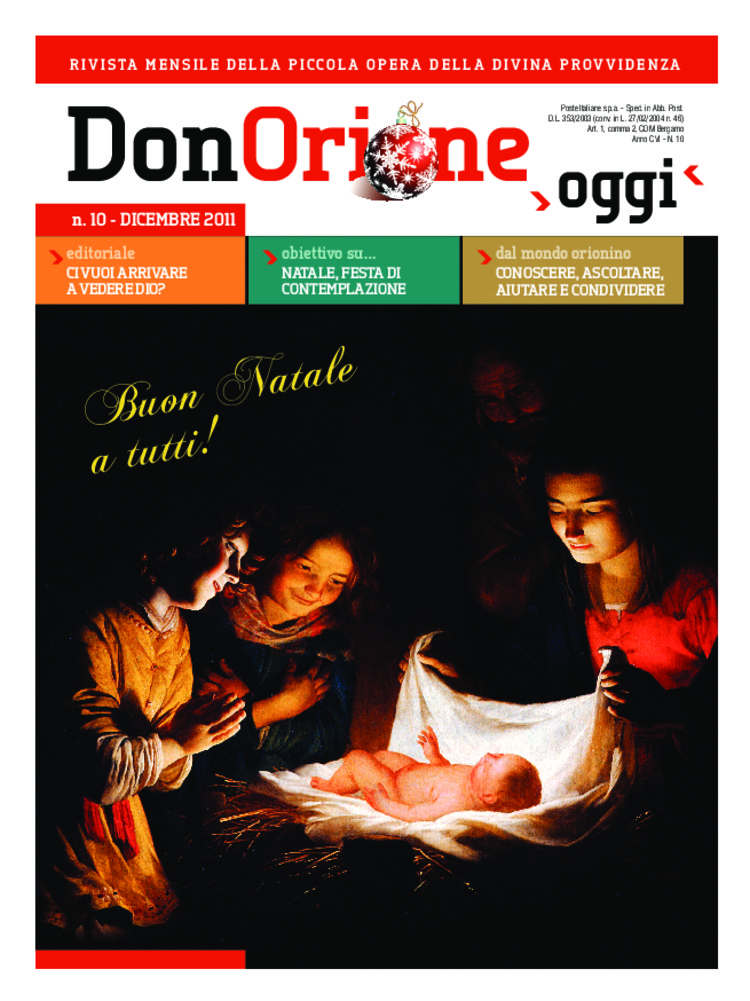 Don Orione oggi, 2011, 10, pagina 1