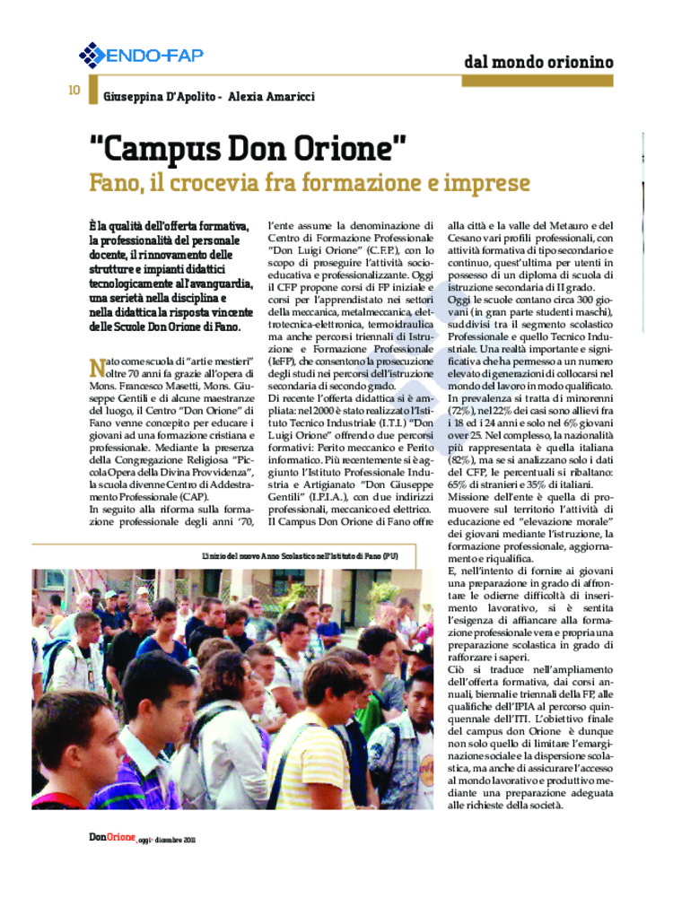 Don Orione oggi, 2011, 10, pagina 10