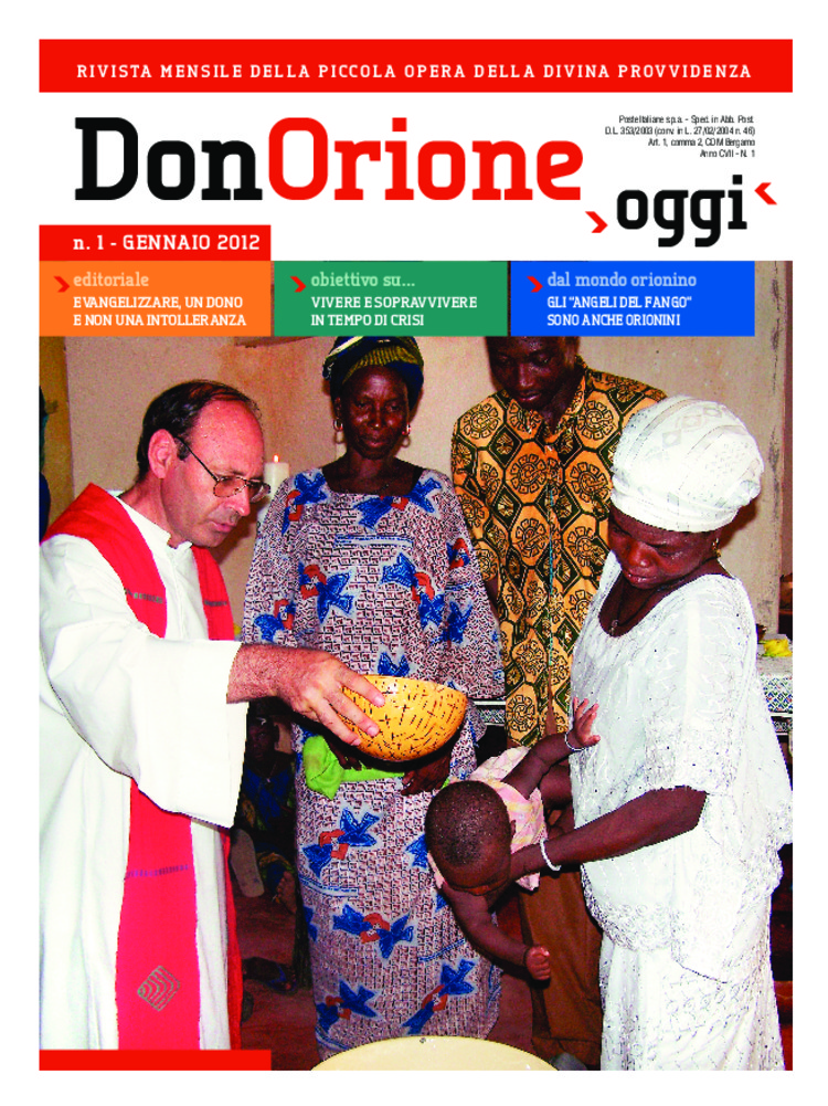 Don Orione oggi, 2012, 01, pagina 1