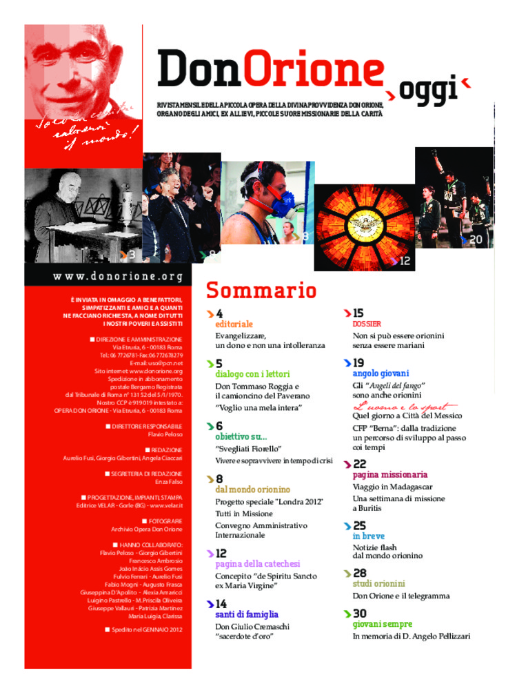 Don Orione oggi, 2012, 01, pagina 2