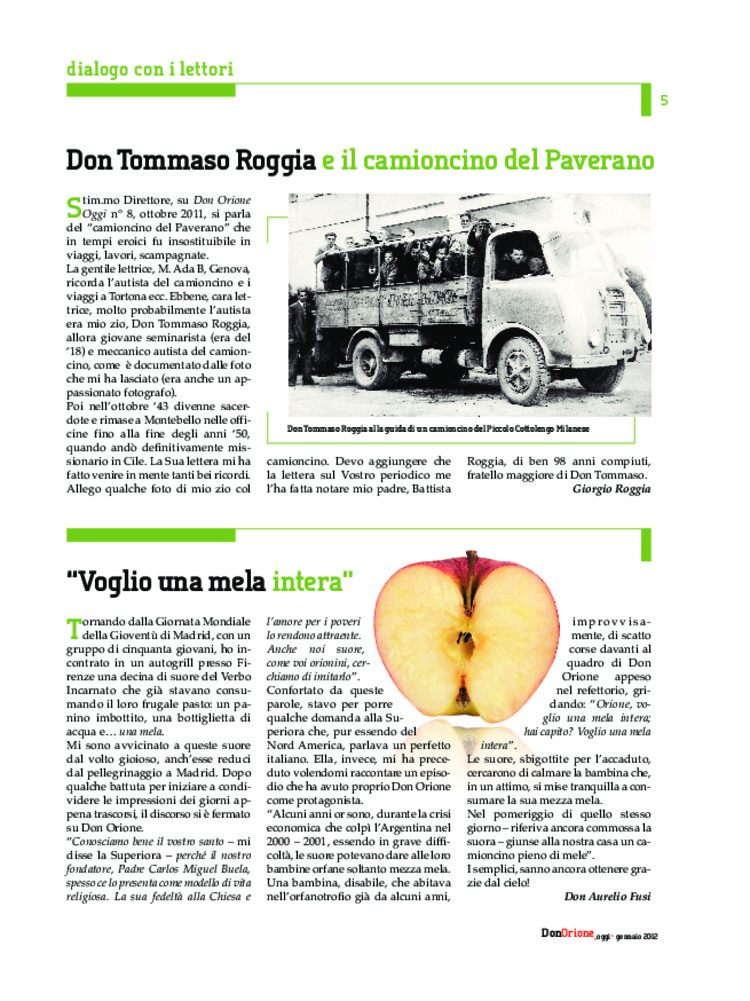 Don Orione oggi, 2012, 01, pagina 5